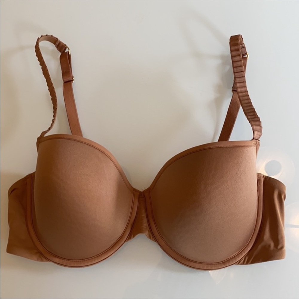 ThirdLove 24/7 Classic T-Shirt Bra. Taupe Underwire Lightly Lined. Size 34D 1/2